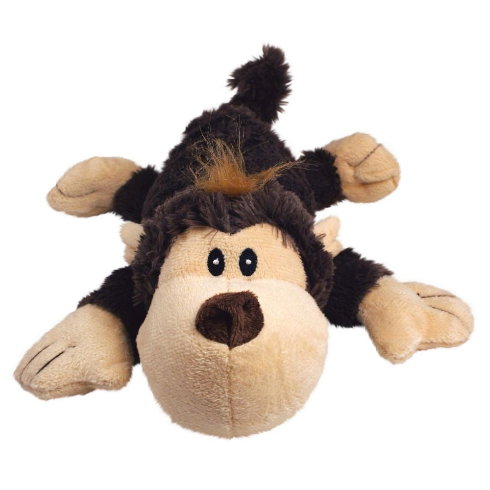 KONG Cozie Spunky the Monkey Dog Toy Medium - PetMountain.com