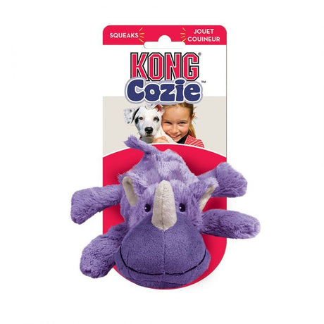 1 count KONG Cozie Plush Toy Rosie the Rhino