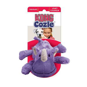 9 count KONG Cozie Plush Toy Rosie the Rhino