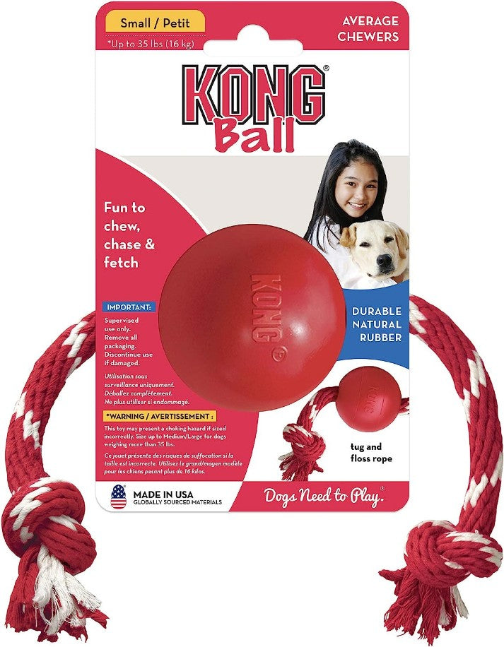 Kong - Classic Dog Toy, Durable Natural Rubber- Fun to Chew, Chase and Fetch - for Large Dogs