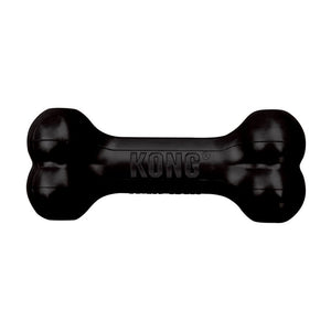 Large - 1 count KONG Goodie Bone Dog Toy for Power Chewers Black
