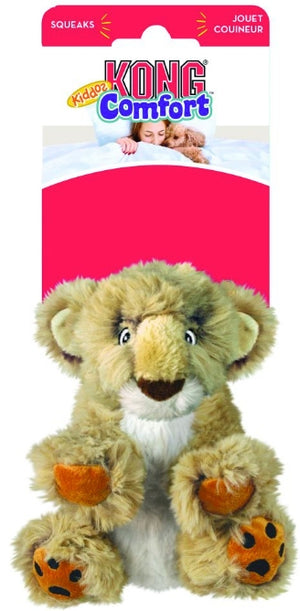 KONG Comfort Kiddos Lion Dog Toy - PetMountain.com