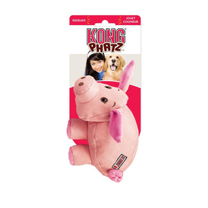 KONG Phatz Pig Dog Toy Extra Small - PetMountain.com