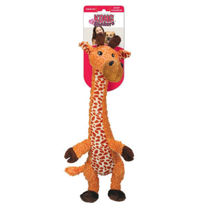 4 count KONG Shakers Luvs Giraffe Dog Toy Small