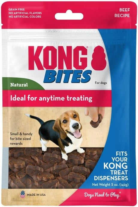 10 oz (2 x 5 oz) KONG Bites Beef Flavor Treats for Dogs