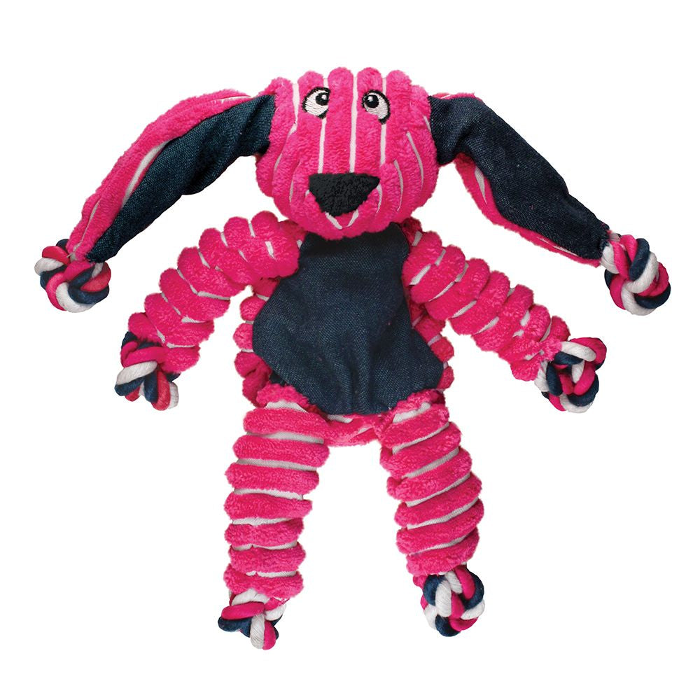Large - 1 count KONG Floppy Knots Bunny Dog Toy