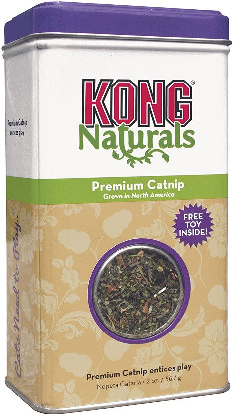 2 oz KONG Naturals Premium Catnip Grown in North America