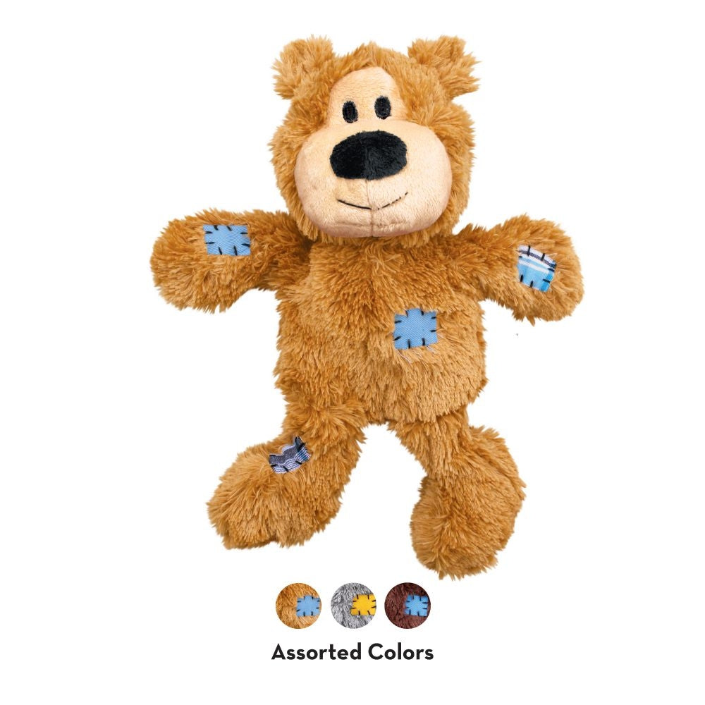 Small - 1 count KONG Wild Knots Bear Assorted Colors