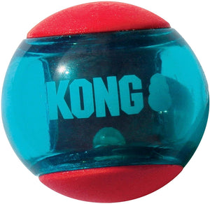 Large - 2 count KONG Squeezz Action Ball Red