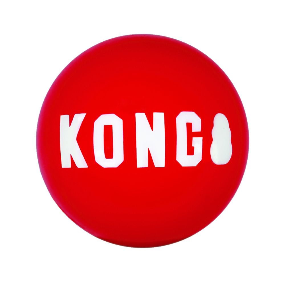 16 count (8 x 2 ct) KONG Signature Ball Dog Toy Large