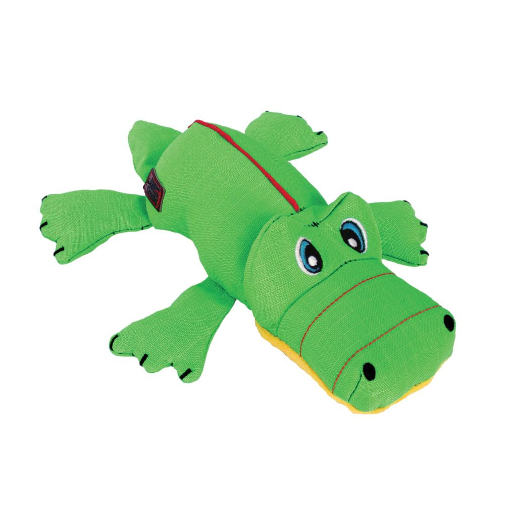 Large - 1 count KONG Cozie Ultra Ana Alligator Dog Toy