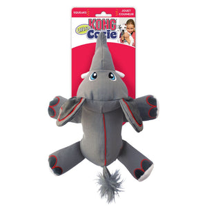 Large - 6 count KONG Cozie Ultra Ella Elephant Dog Toy
