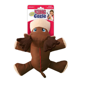 Medium - 1 count KONG Cozie Ultra Max Moose Dog Toy