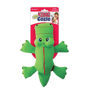 Medium - 6 count KONG Cozie Ultra Ana Alligator Dog Toy