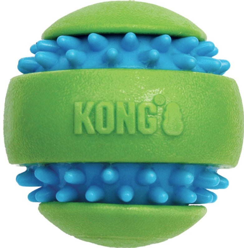 Large - 12 count KONG Goomz Squeezz Ball Squeaker Dog Toy