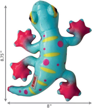 1 count KONG Shieldz Tropics Gecko Dog Toy Medium