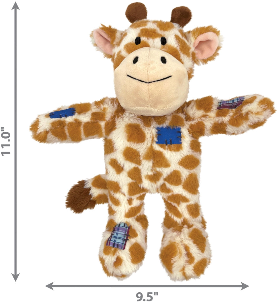 Large - 1 count KONG Wild Knots Giraffe Dog Toy