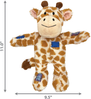 Large - 1 count KONG Wild Knots Giraffe Dog Toy