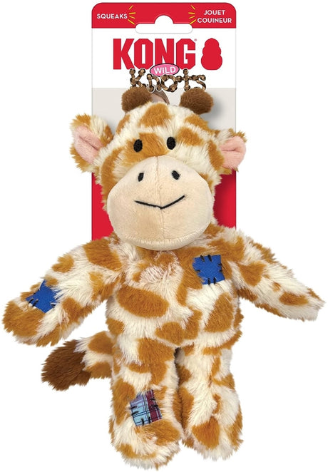 KONG Wild Knots Giraffe Dog Toy - PetMountain.com