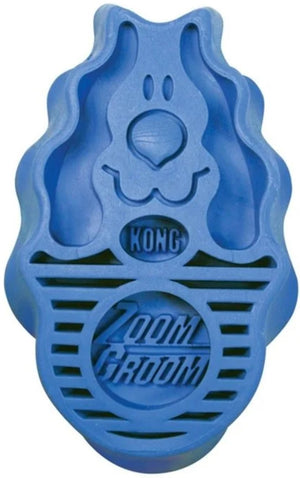 1 count KONG Zoom Groom Boysenberry Small Brush