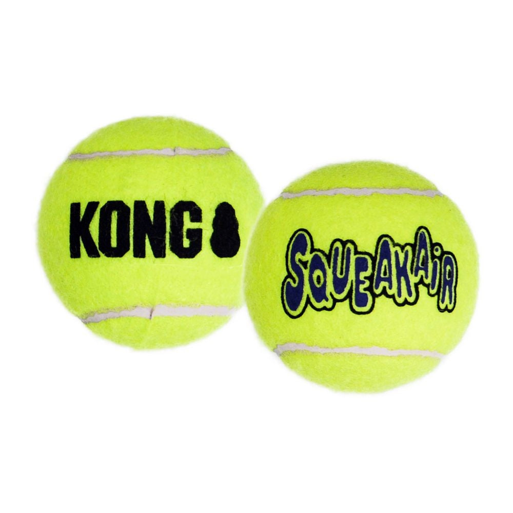 21 count KONG Air Dog Squeaker Tennis Balls Medium Dog Toy
