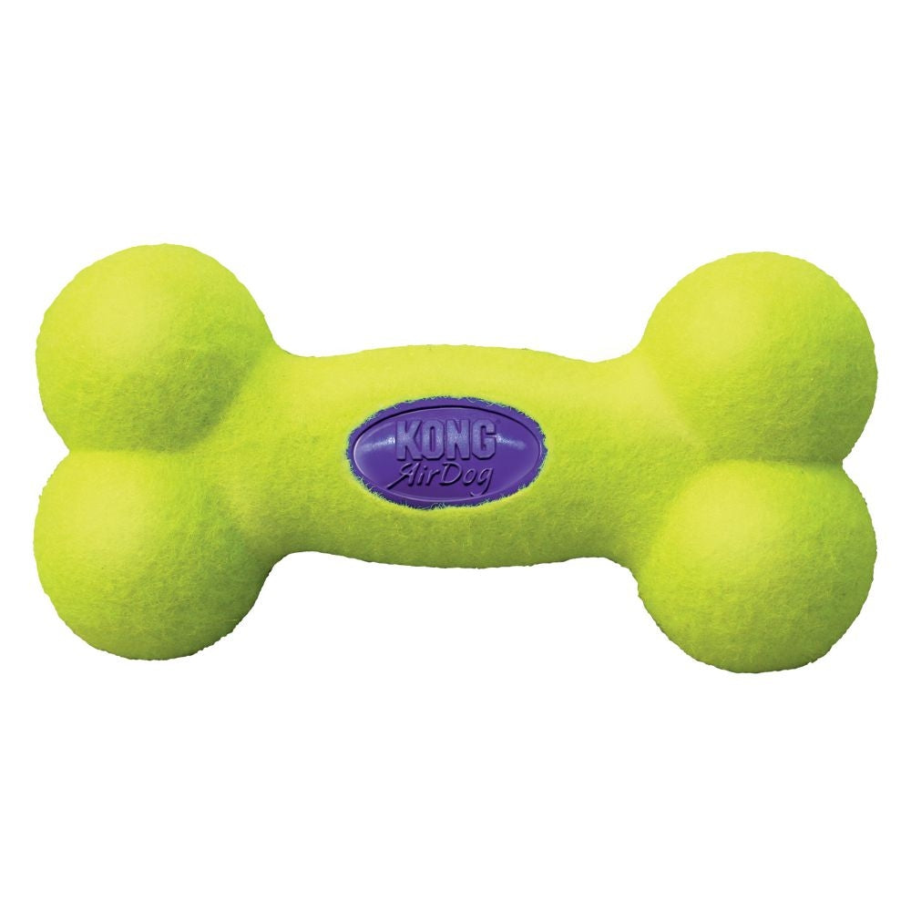 Small - 1 count KONG Air Dog Squeaker Bone Dog Toy