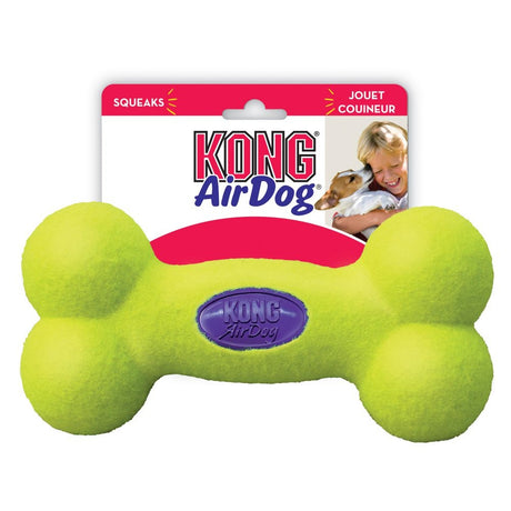 Large - 1 count KONG Air Dog Squeaker Bone Dog Toy