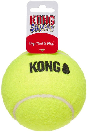 KONG Air Dog Squeaker Tennis Balls X-Large Dog Toy - PetMountain.com