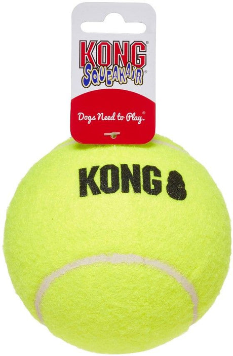 8 count KONG Air Dog Squeaker Tennis Balls X-Large Dog Toy