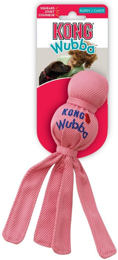 KONG Wubba with Squeaker Puppy Toy - PetMountain.com