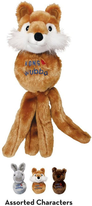 1 count KONG Wubba Friends with Squeaker Dog Toy Small