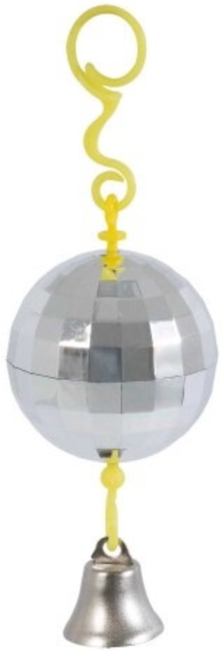 1 count JW Pet Insight Activitoys Disco Ball Bird Toy