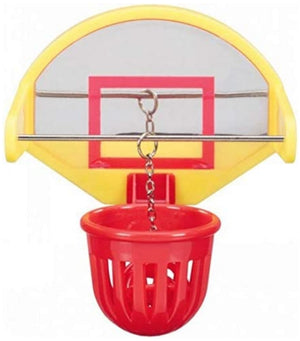6 count JW Pet Insight Birdie Basketball Toy