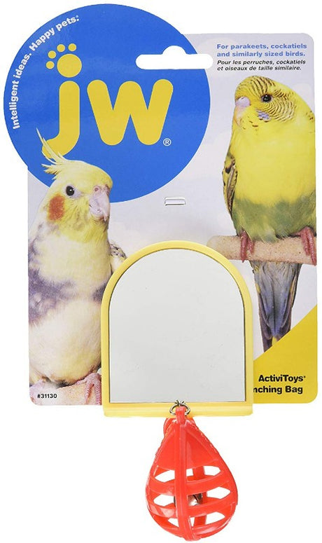 6 count JW Pet Insight Activitoys Punching Bag Plastic Bird Toy