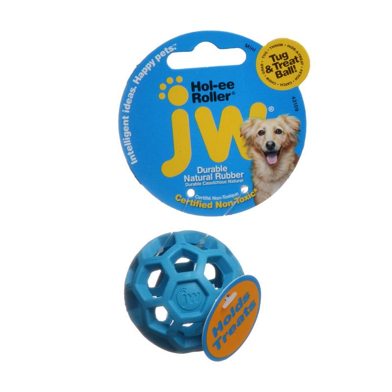 JW Pet Hol-ee Roller Dog Chew Toy Assorted Colors - PetMountain.com