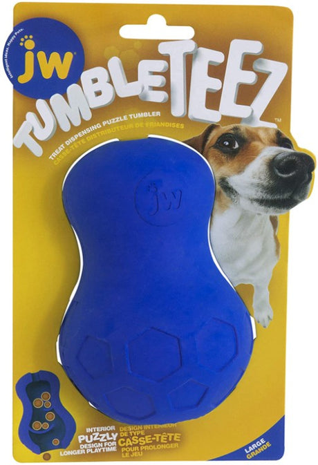1 count JW Pet Tumble Teez Puzzle Toy for Dogs Large