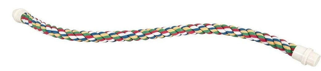 Small - 1 count JW Pet Flexible Multi-Color Comfy Rope Perch 14" Long for Birds