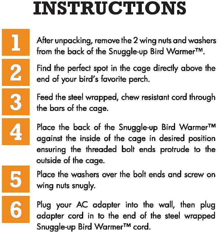 K&H Pet Snuggle Up Bird Warmer - PetMountain.com