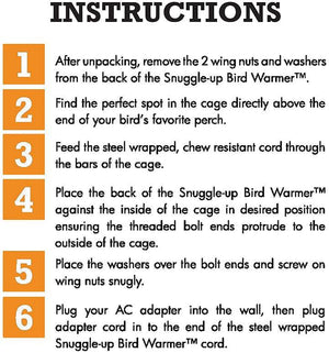K&H Pet Snuggle Up Bird Warmer - PetMountain.com