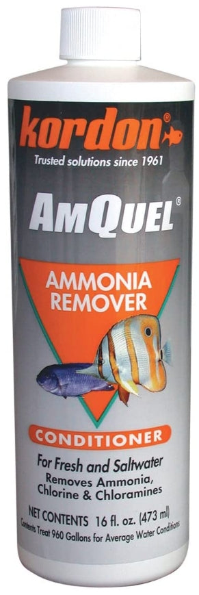 16 oz Kordon AmQuel Ammonia Remover Water Conditioner