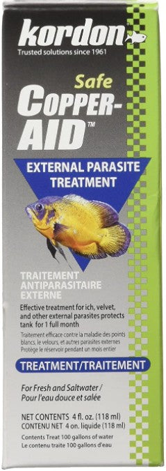 60 oz (15 x 4 oz) Kordon Copper Aid External Parasite Treatment