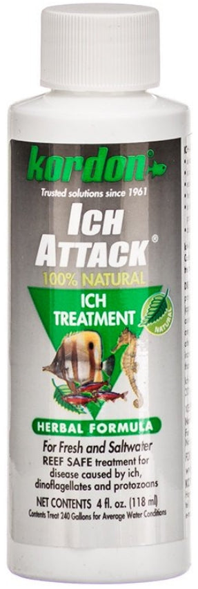 Kordon Ich Attack Ich Treatment Herbal Formula - PetMountain.com