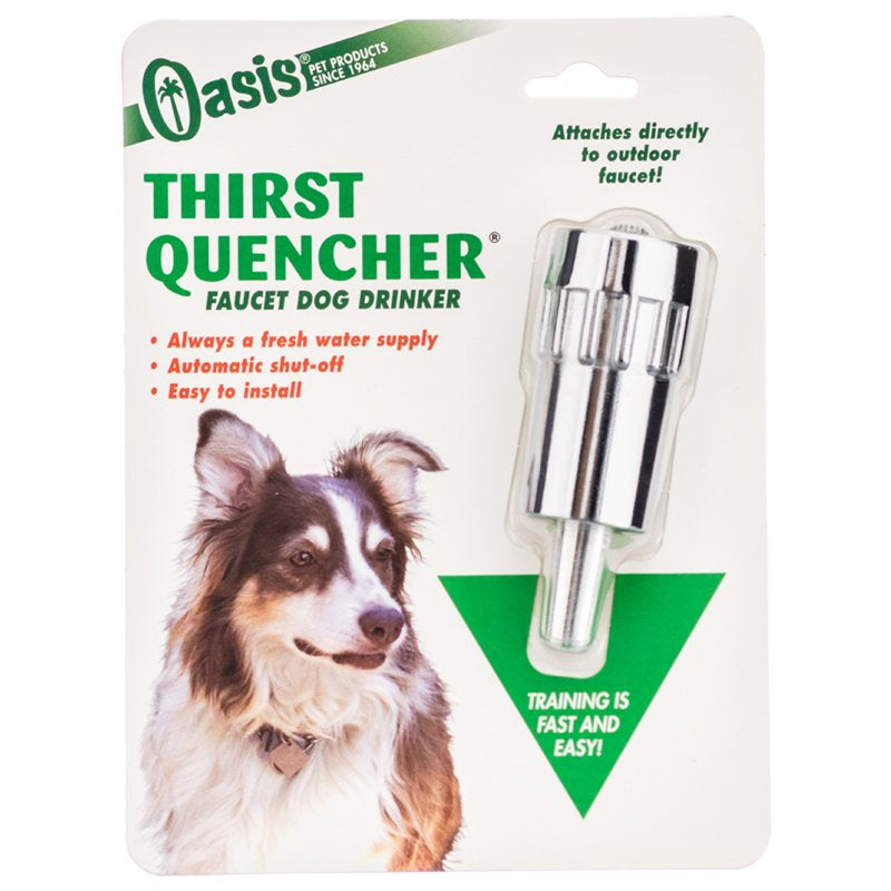 Oasis Thirst Quencher Faucet Dog Waterer - PetMountain.com