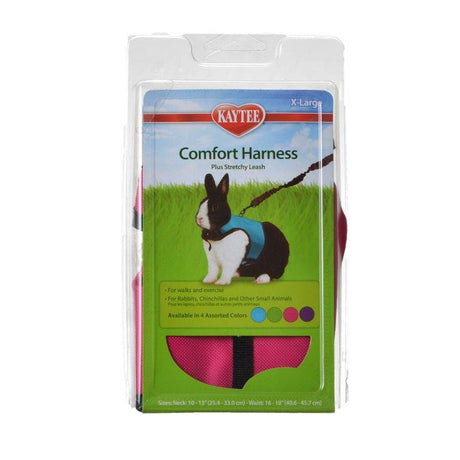 Kaytee Comfort Harness Plus Stretchy Leash Assorted Colors