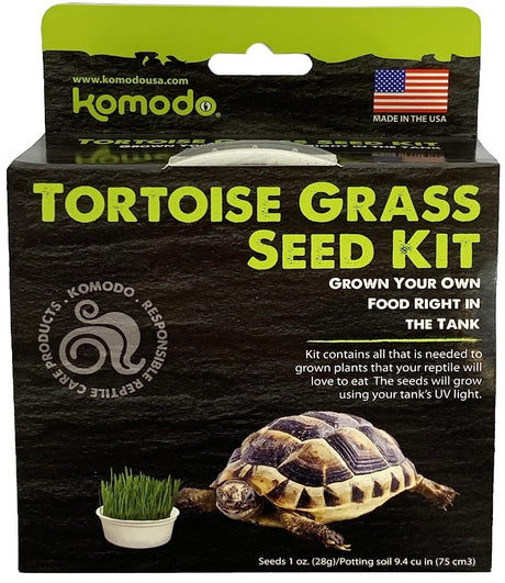 Komodo Tortoise Grass Seed Kit - PetMountain.com