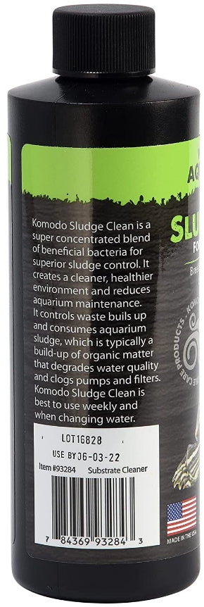 8 oz Komodo Sludge Cleaner for Aquatic Reptile Tanks