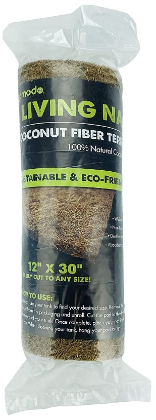 8 count Komodo Living Natural Coconut Fiber Terrarium Liner 12 x 30 Inch