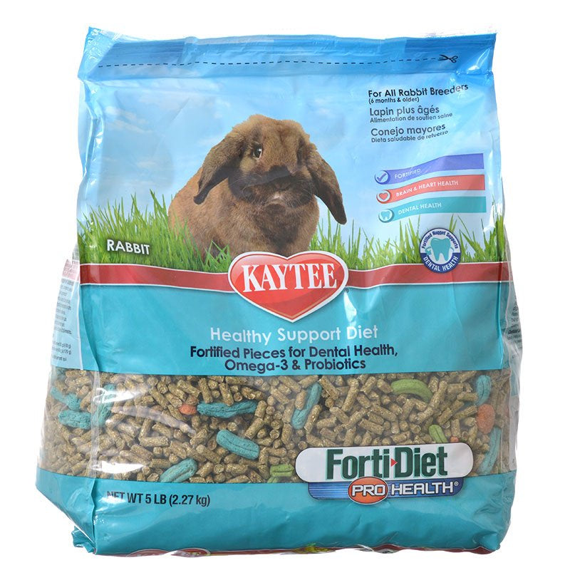 20 lb (4 x 5 lb) Kaytee Forti Diet Pro Health Adult Rabbit Food