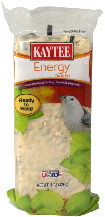 1 count Kaytee Wild Bird Energy Treat Bar With Peanuts and Sunflower Seed