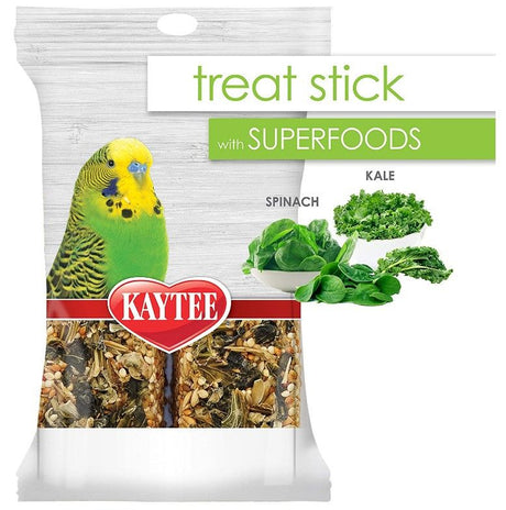 Kaytee Superfoods Avian Treat Stick Spinach and Kale - PetMountain.com